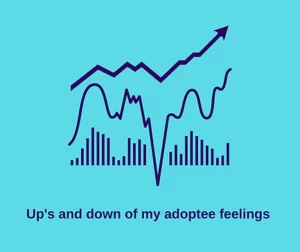 Ups and downs of adoptee feelings