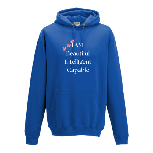 I am beautiful hoodie